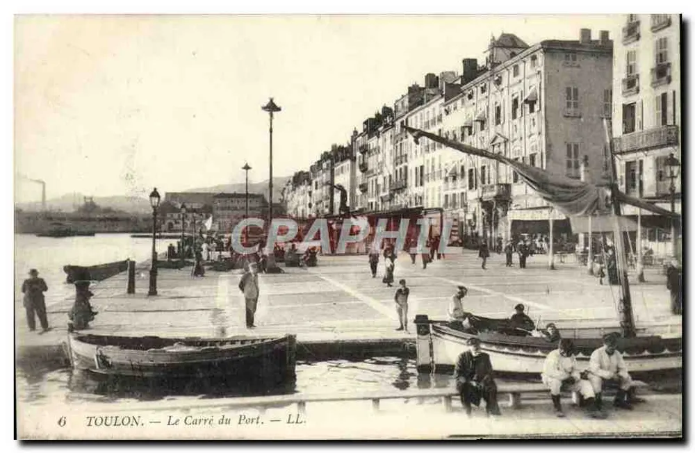 Toulon — Le Carré du Port — LL, n°6 - Vorderseite