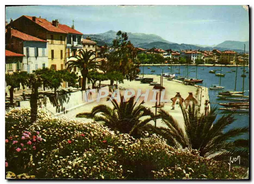 Sanary-sur-Mer — vue du chemin de la colline — Éditions d'Art 'YVON', Paris - Frente