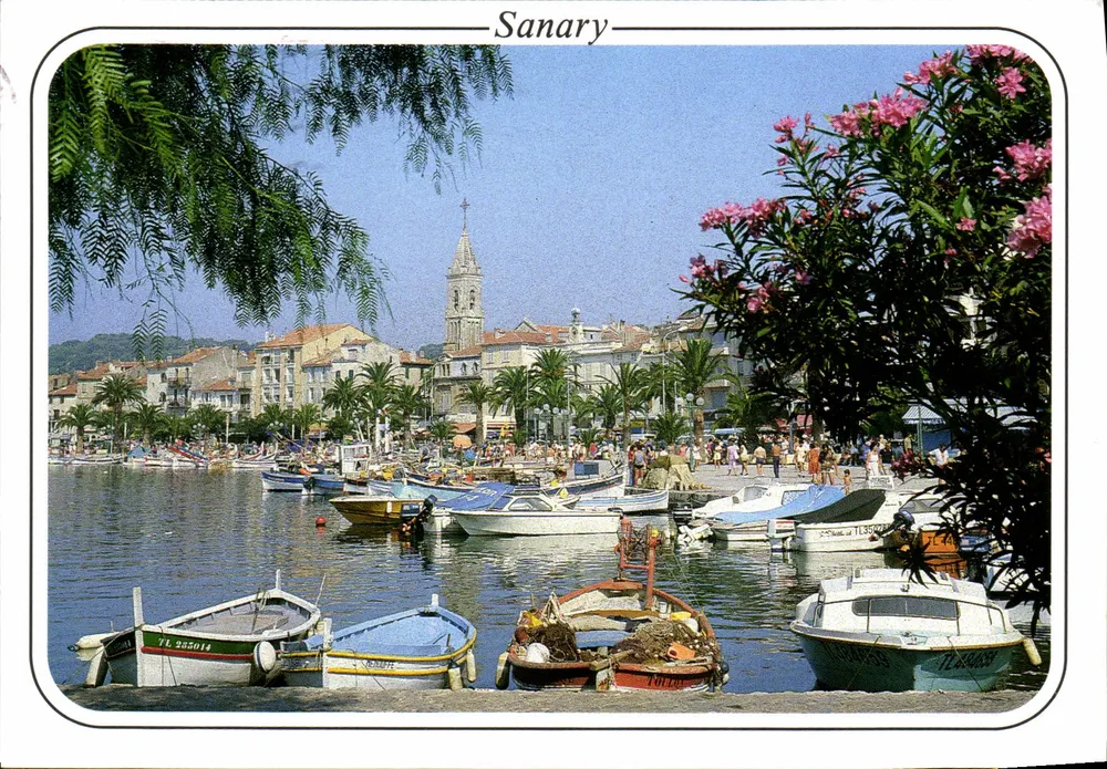 Sanary — Porto de pesca — editor S. 37 - Frente