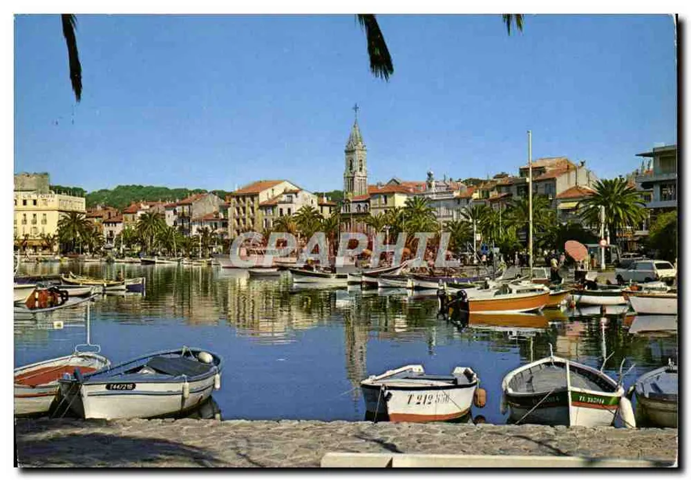 Sanary-sur-Mer — Der Hafen mit der Kirche in der Mitte — Éditions Graphil - Vorderseite