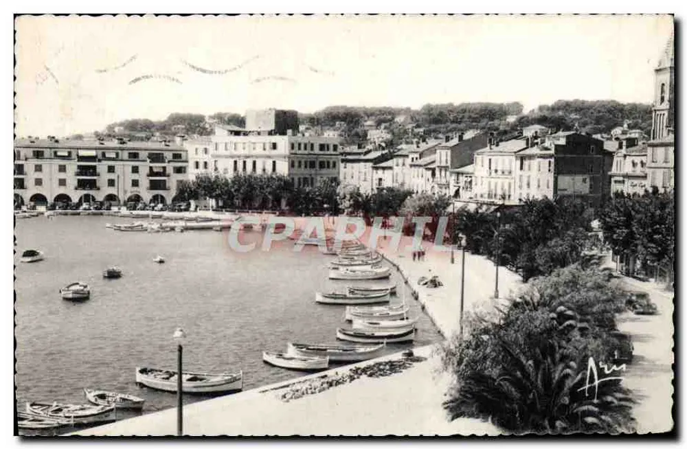 Sanary-sur-Mer — Vista geral — Edição ARIS, Béziers (Var), n°254 - Frente