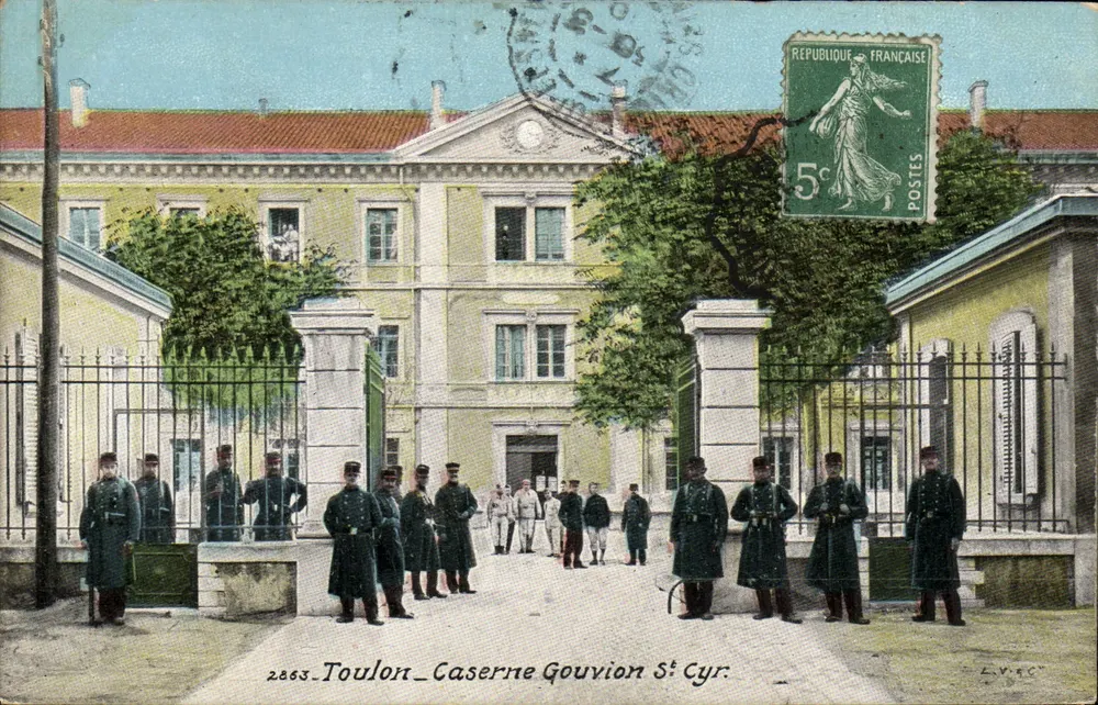 Toulon - Kasernen Gouvion St Cyr — 2863 — Verlag L.V. & Cie - Vorderseite