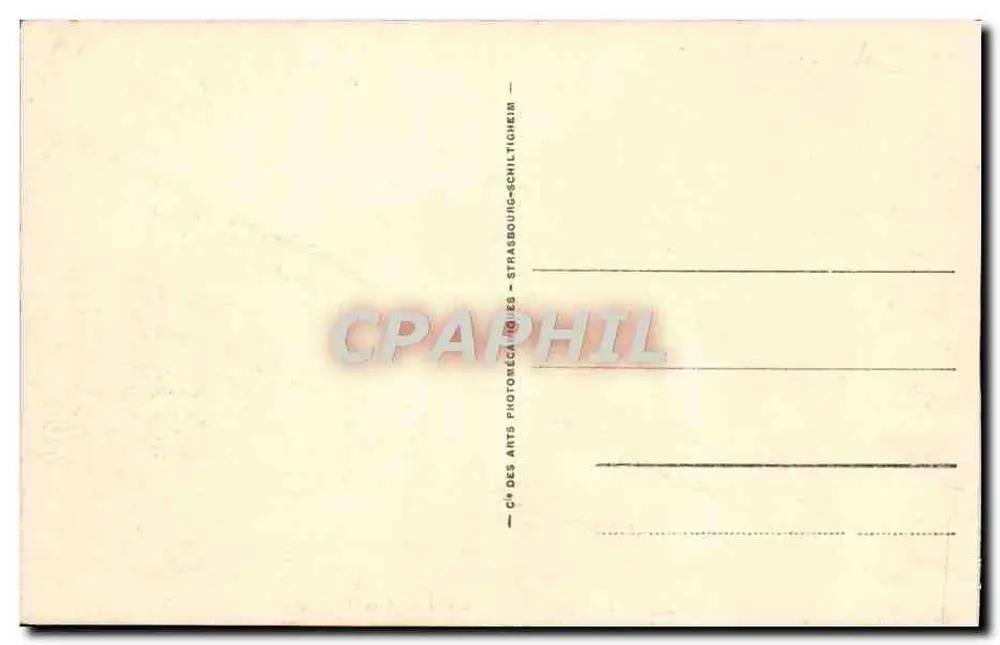 Toulon - Panorama de Tamaris — editor Cie des Arts Photographiques, Strasbourg-Schiltigheim, n°2 - Verso