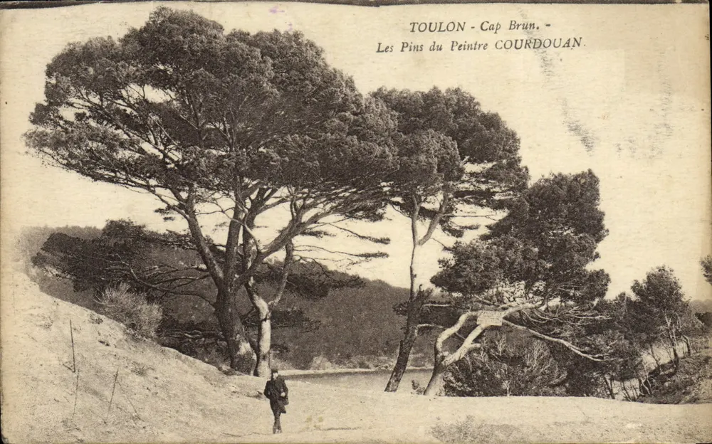 Toulon - Cap Brun - Die Kiefernwälder des Malers Courdouan - Vorderseite