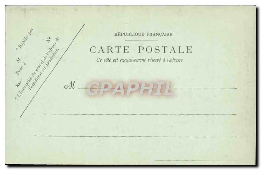 Toulon — Die Cariatiden von Puget, errichtet 1657 — A. Bougault, n° 715 - Rückseite