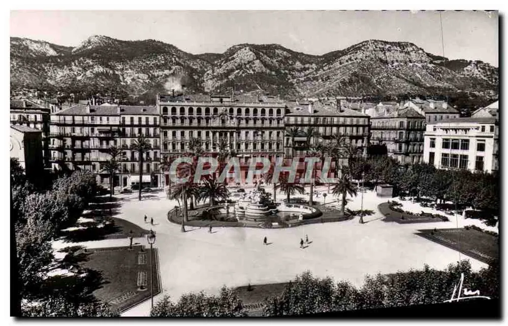 Place de la Liberté — Toulon — Edições ARIS - Frente