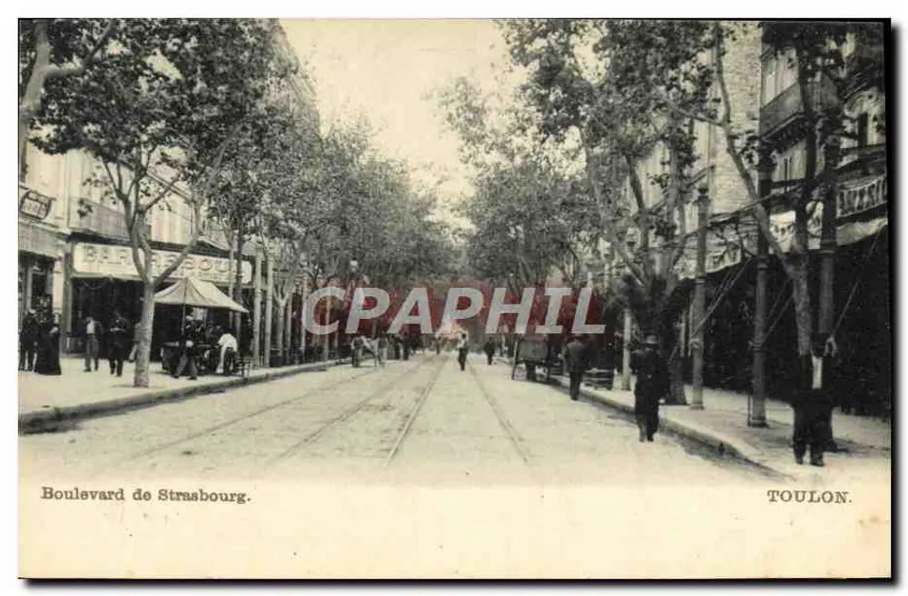 Boulevard de Strasbourg — Toulon — editor desconhecido, número de série não visível - Frente