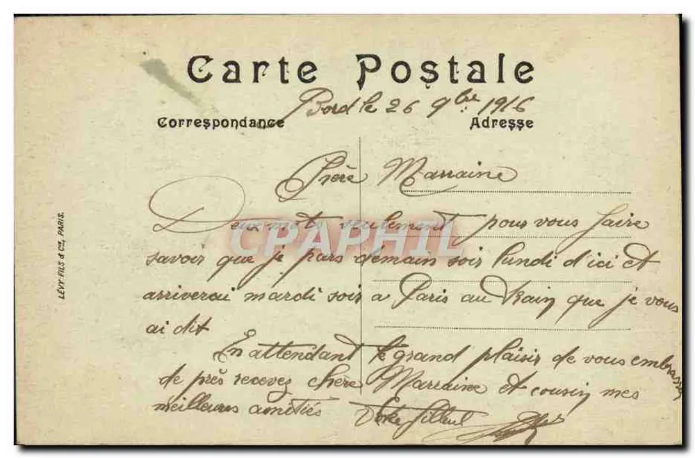 Toulon — La Stazione P.-L.-M. — Edizione D. S. SELECTA - Verso