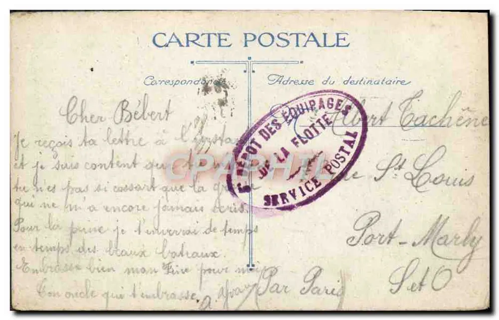 Toulon — Canots-Mayors au port — Éditeur imprimeur non visible, n° 29 - Rückseite