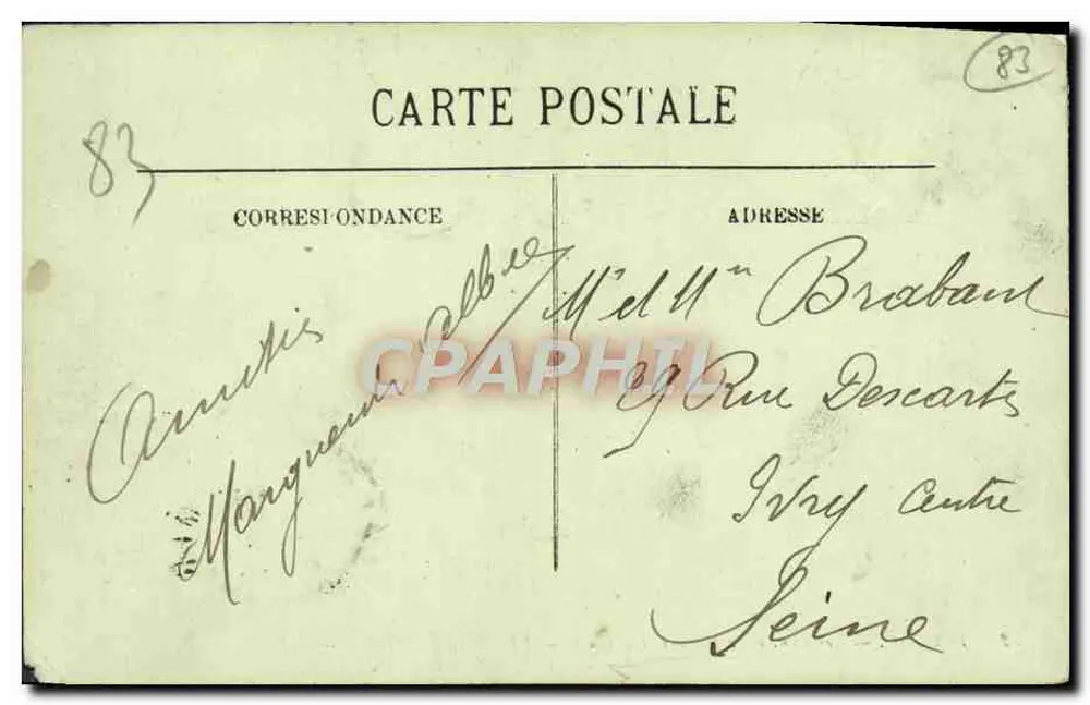 Toulon — Die Gegen-Torpedoboote und der Kai — LL. — Verlag LL. - Rückseite