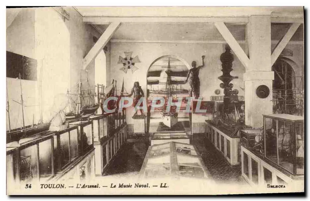 Toulon — O Arsenal — O Museu Naval — Selecta - Frente