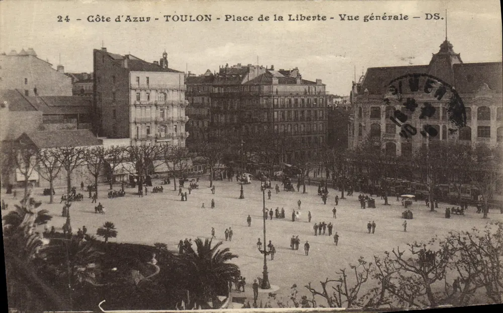 Toulon - Place de la Liberté - Allgemeine Ansicht — DS. - Vorderseite