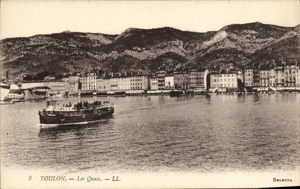 Toulon — Os Quais — Selecta - Frente