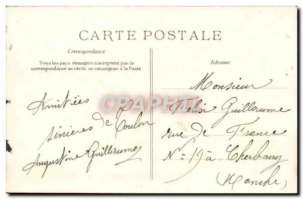 TOULON — La Sous-Préfecture — Éditeur ELD, n° 118 - Verso