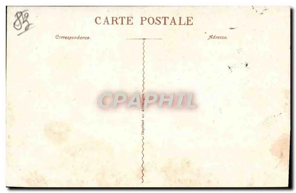 Toulon — Vista geral — Impresso na Alemanha - Verso