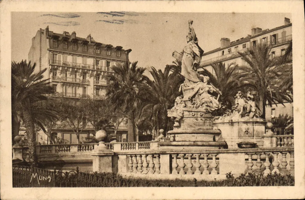 Toulon — Place de la Liberté — Monument de la Fédération — Verleger: Les Petits Tableaux de Provence - Vorderseite