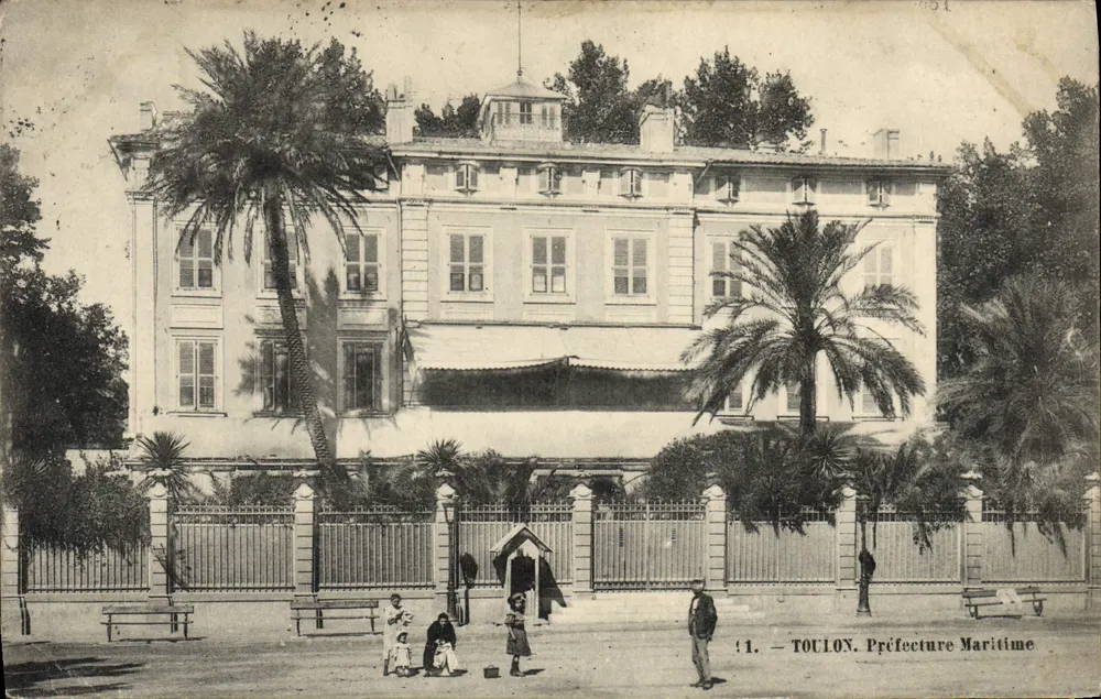 Toulon — Prefeitura Marítima — editor desconhecido, n° 51 - Frente