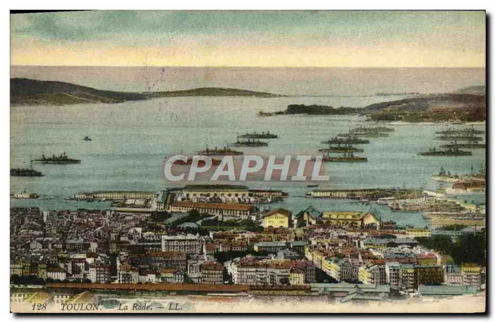 Toulon — La Ra(de) — LL. — 128 - Frente