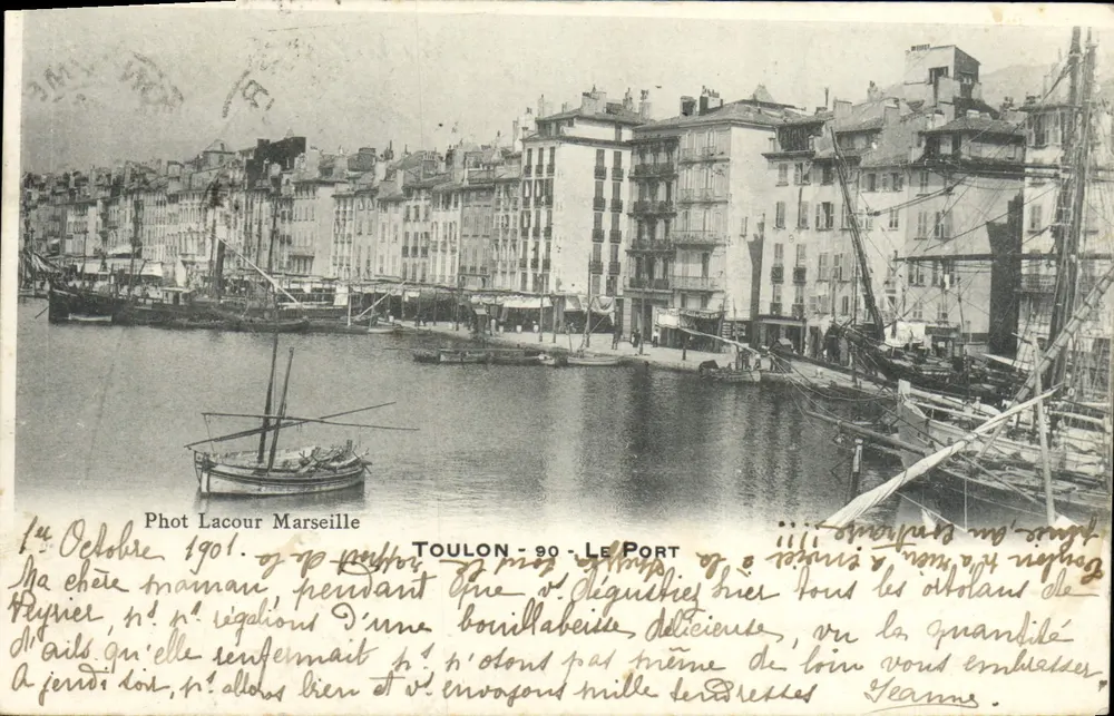 Toulon - Il Porto — Fotografia Lacour Marsiglia — n° 90 - Recto