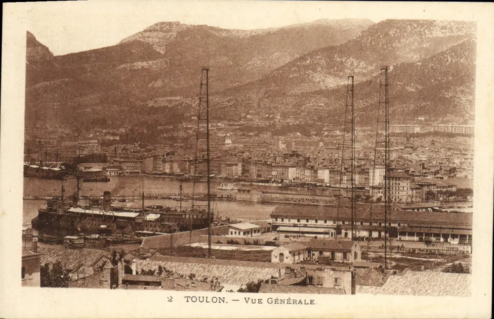 Toulon — Allgemeine Ansicht — Verlag Letellier, n°2 - Vorderseite