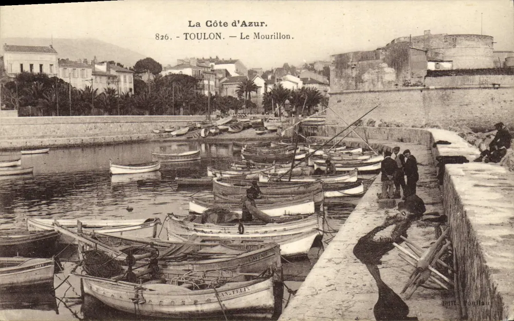 Le Mourillon — Toulon — De Côte d'Azur — Uitgever: Billot, Toulon, nr. 826 - Voorkant