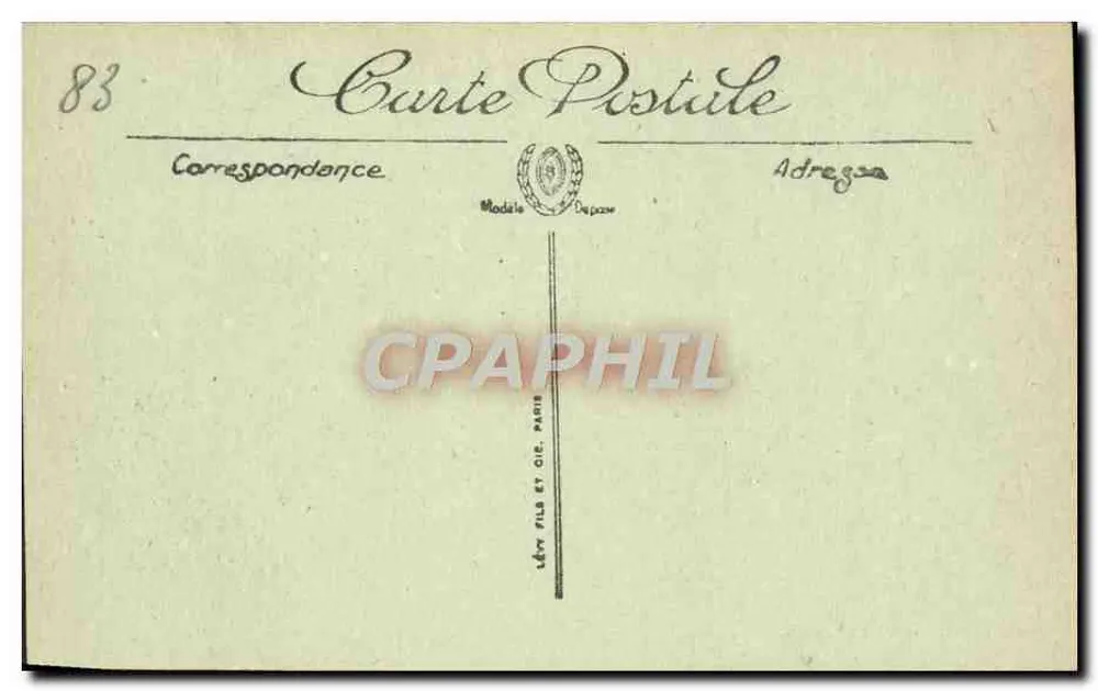 Toulon — Museum und Bibliothek der Stadt — LL. — Select - Rückseite