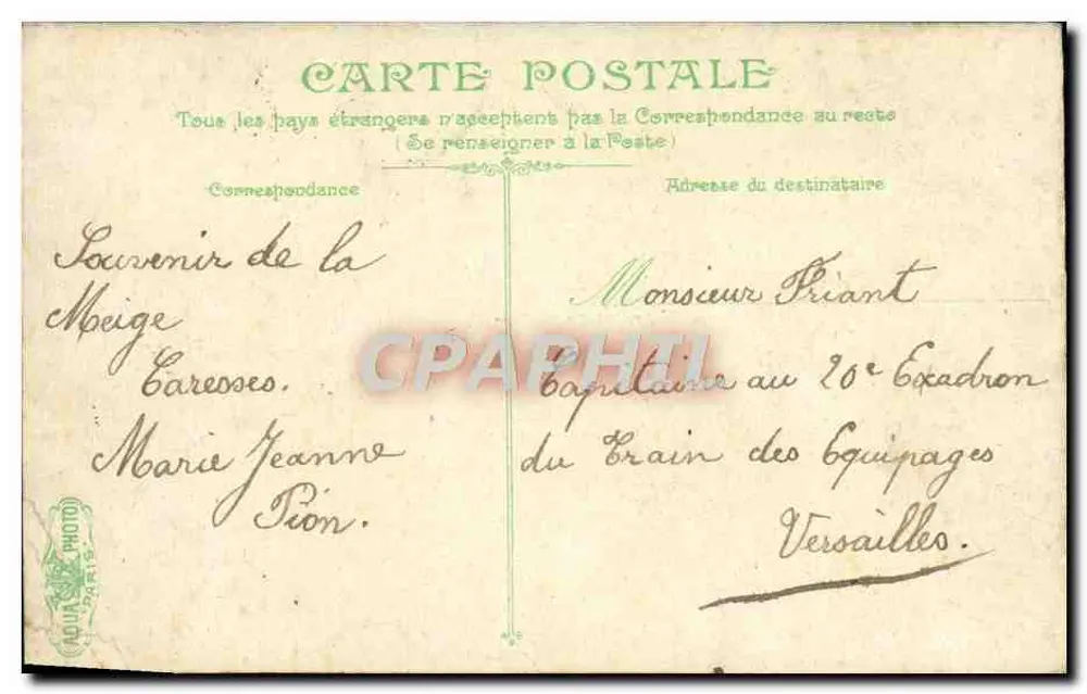 Toulon — Avenue Colbert — éditeur AQUA PHOTO PARIS, n° 2863 - Verso
