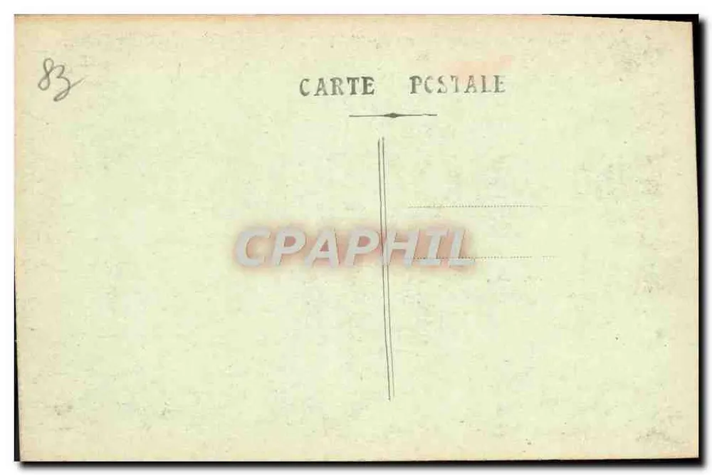 Toulon - Allgemeiner Blick auf den Cronstadt-Kai — unbekannter Verlag, Seriennummer 83 - Rückseite