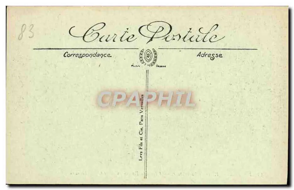 Toulon — Place de la Liberté — Allée des Palmiers — I.L. — Selecta - Rückseite