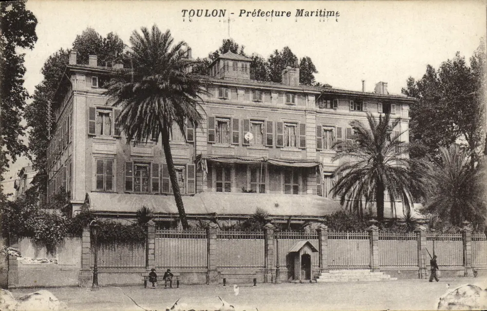 Toulon - Prefeitura Marítima — editor desconhecido, número de série não visível - Frente