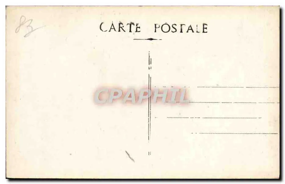 Toulon - Prefeitura Marítima — editor desconhecido, número de série não visível - Verso