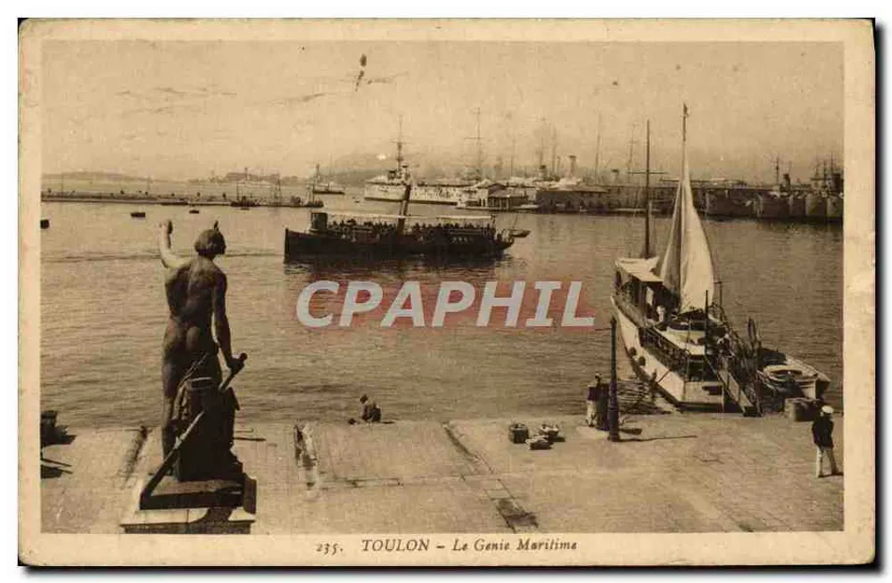 Toulon — Le Génie Maritime — Éditeur Léon Bârbaud, n° 2335 - Vorderseite