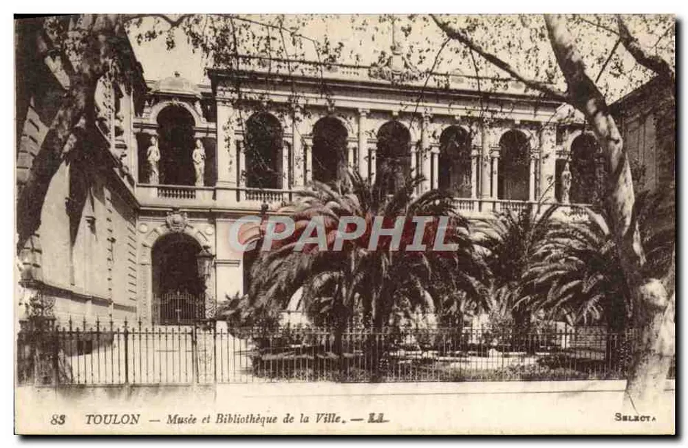 Toulon — Museum und Stadtbibliothek — Selcota - Vorderseite
