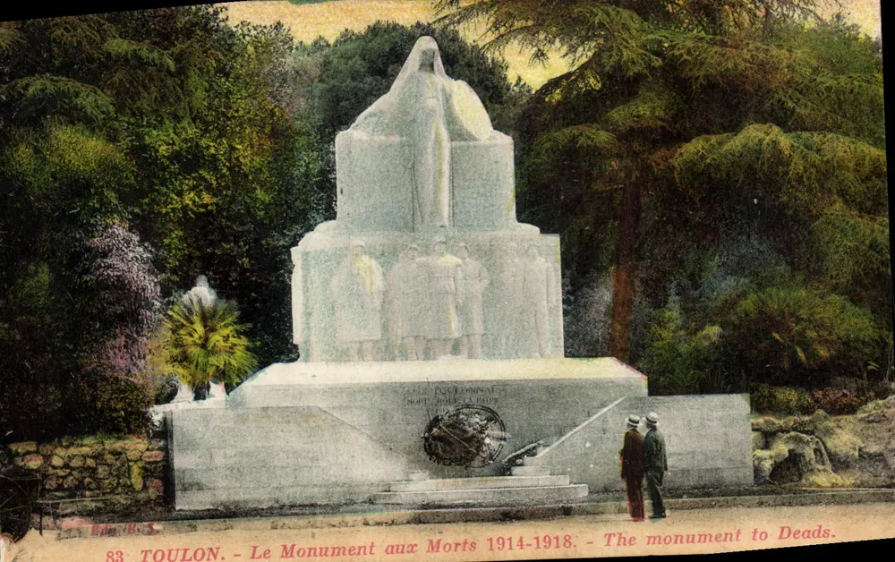 Toulon - Der Kriegsdenkmal 1914-1918 — Verlag B.S. n°83 - Vorderseite