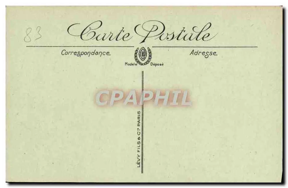 Toulon — A Baía — LL. — n°198 — Editor LL. - Verso