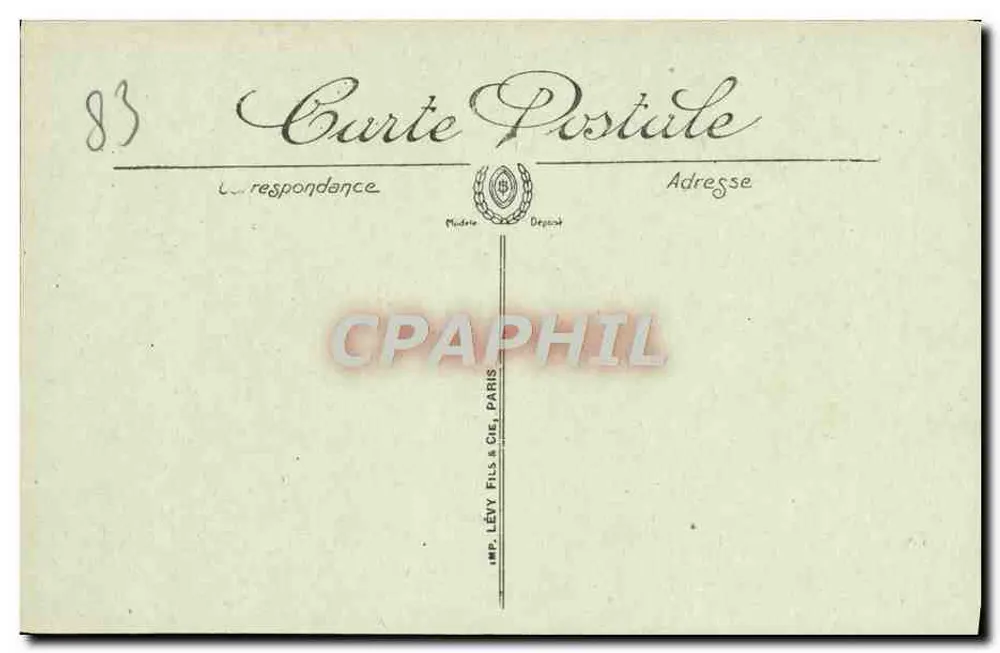 Toulon — A Praça das Armas — LL. n°69 - Verso