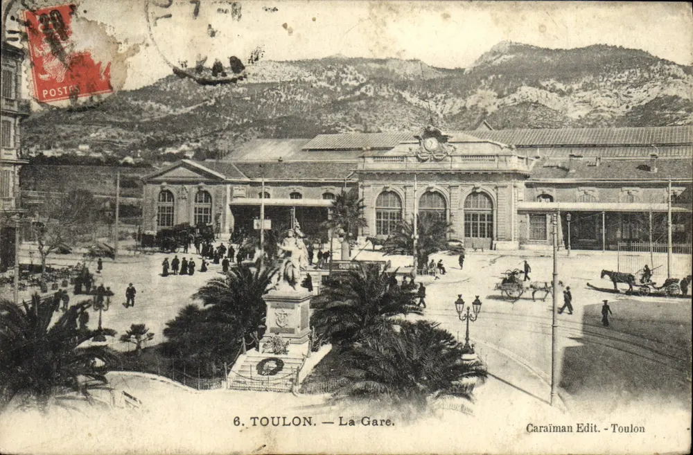 Toulon — La Gare — Caraiman Edit. - Toulon - Frente