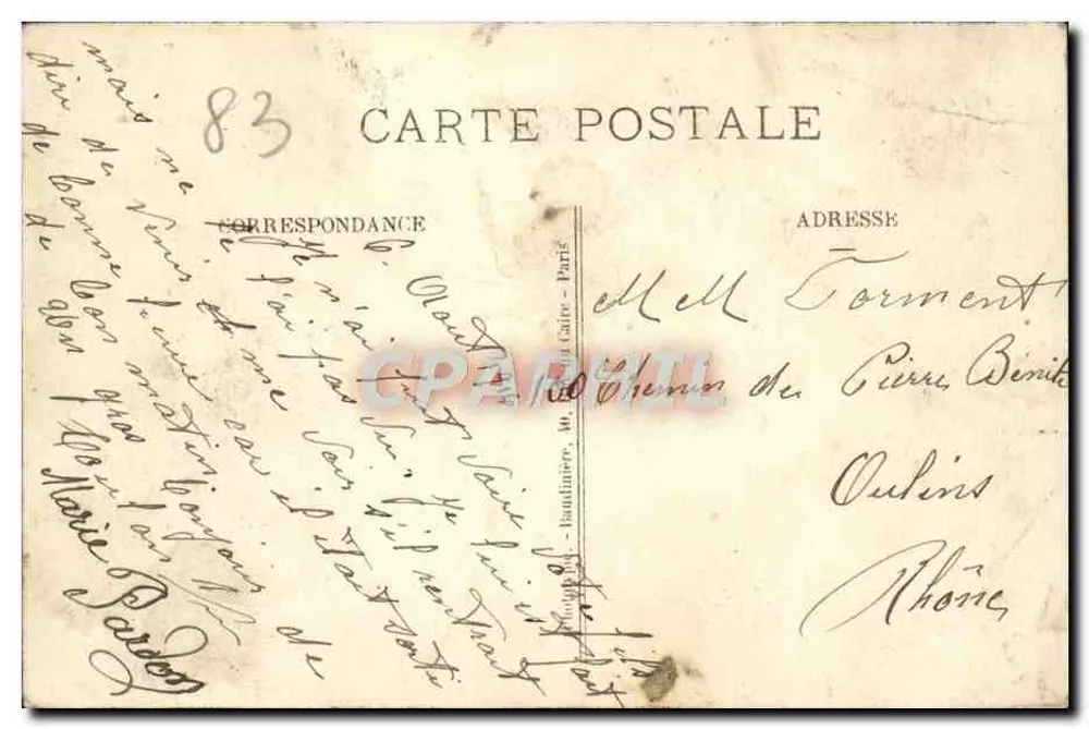 Toulon — La Gare — Caraiman Edit. - Toulon - Verso