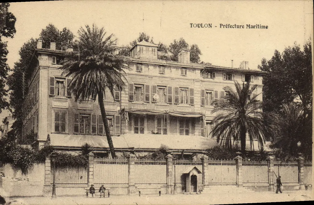 Toulon — Prefeitura Marítima — n° de série 83 - Frente