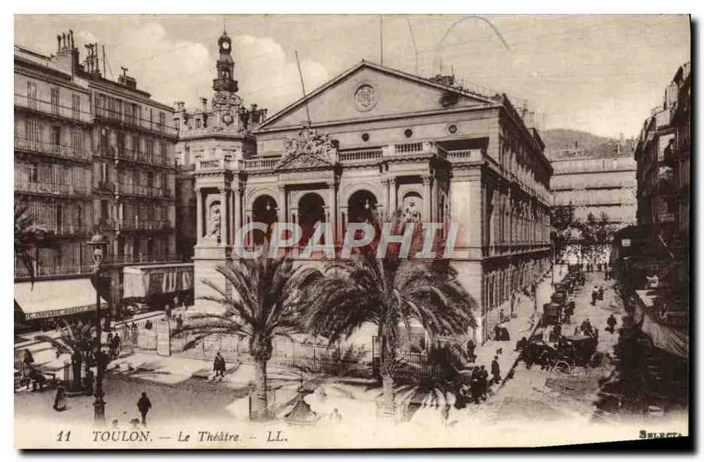 Toulon — O Teatro — LL. — Sélecta - Frente