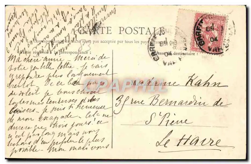 Toulon — Entrada do Porto — Cliché Giraud, editor Chard, Toulon - Verso