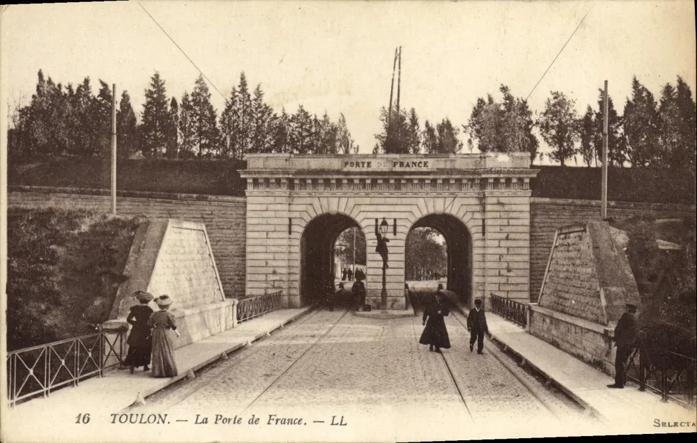 Toulon — Die Pforte von Frankreich — Selecta - Vorderseite