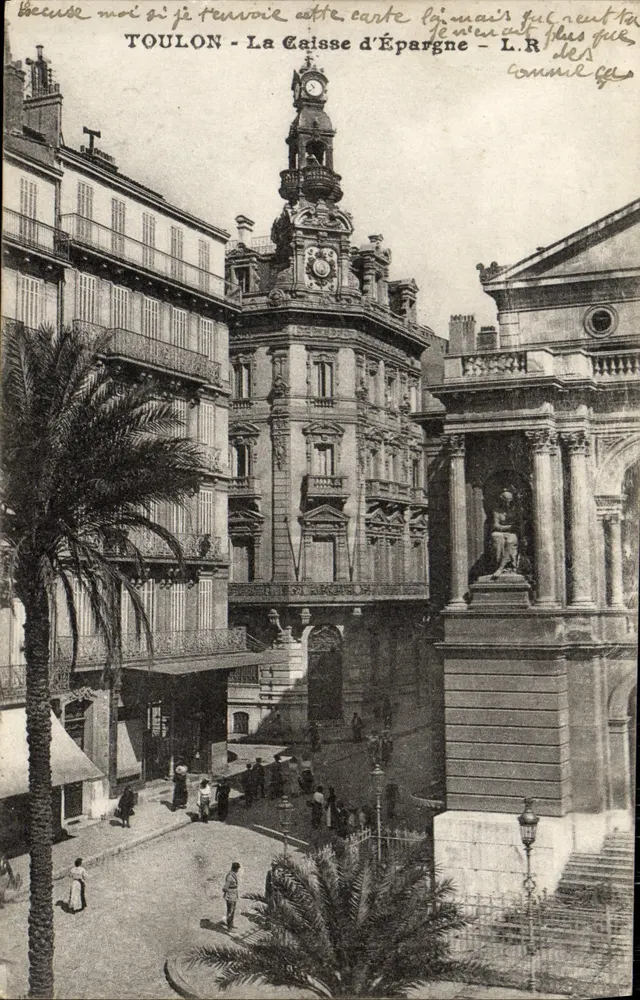 Toulon - A Caixa de Poupança — L.R. dos Editores - Frente