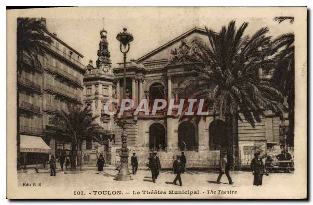 Toulon — Das Municipale Theater — Edh B S, Nr. 101 - Vorderseite