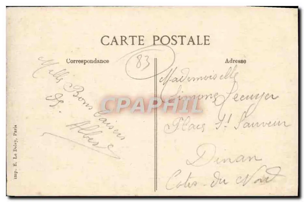 Toulon — Avenida Vauban — Aubert, Bazar Global, Toulon - Verso