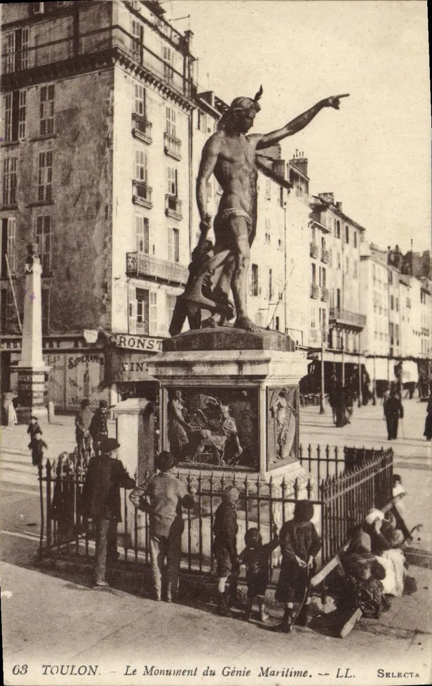 Toulon — Das Monument der Seefahrt — Selecta - Vorderseite