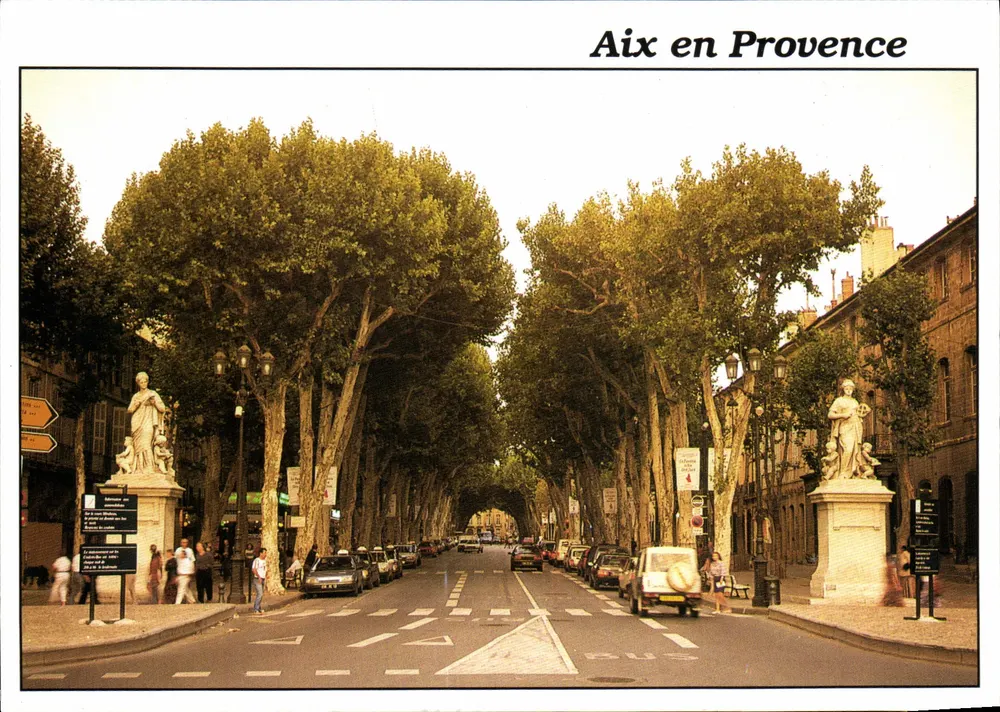 Aix en Provence — Avenida dos Plataneiros — Sté PEC - Marselha - Frente