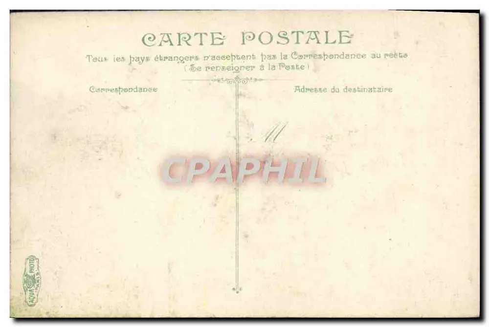 Fontaine de la Concorde — Paris — editor anônimo, número de série não visível - Verso