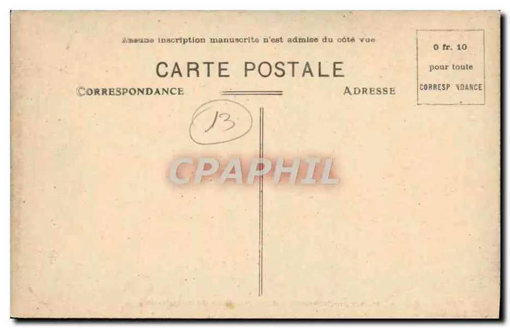 Aix-en-Provence — Nationale Schule für Künste und Handwerkskunst — Maéaire, IMP-ÉDIT - AIX - Rückseite