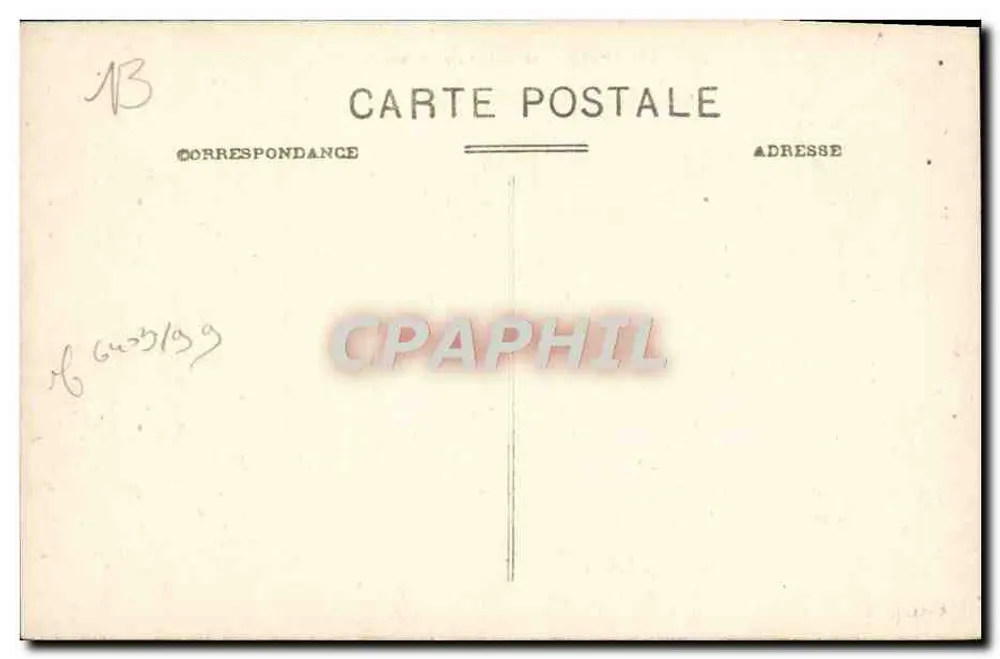 Arles - Les Arènes e o Rio Rhône — vista aérea das ruínas romanas e do rio — editor C. Cozze E.C., n° 99 - Verso